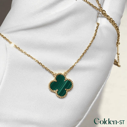 Golden Alhambra Clover Necklace - 18K Gold-Plated