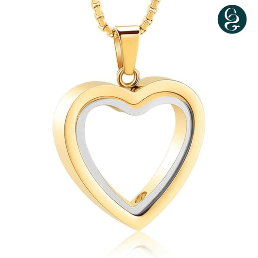 Heart Pendant Memorial Necklace