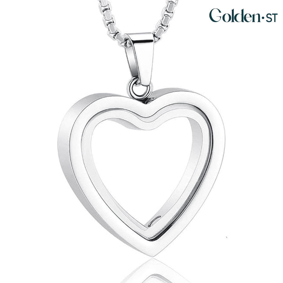 Heart Pendant Memorial Necklace