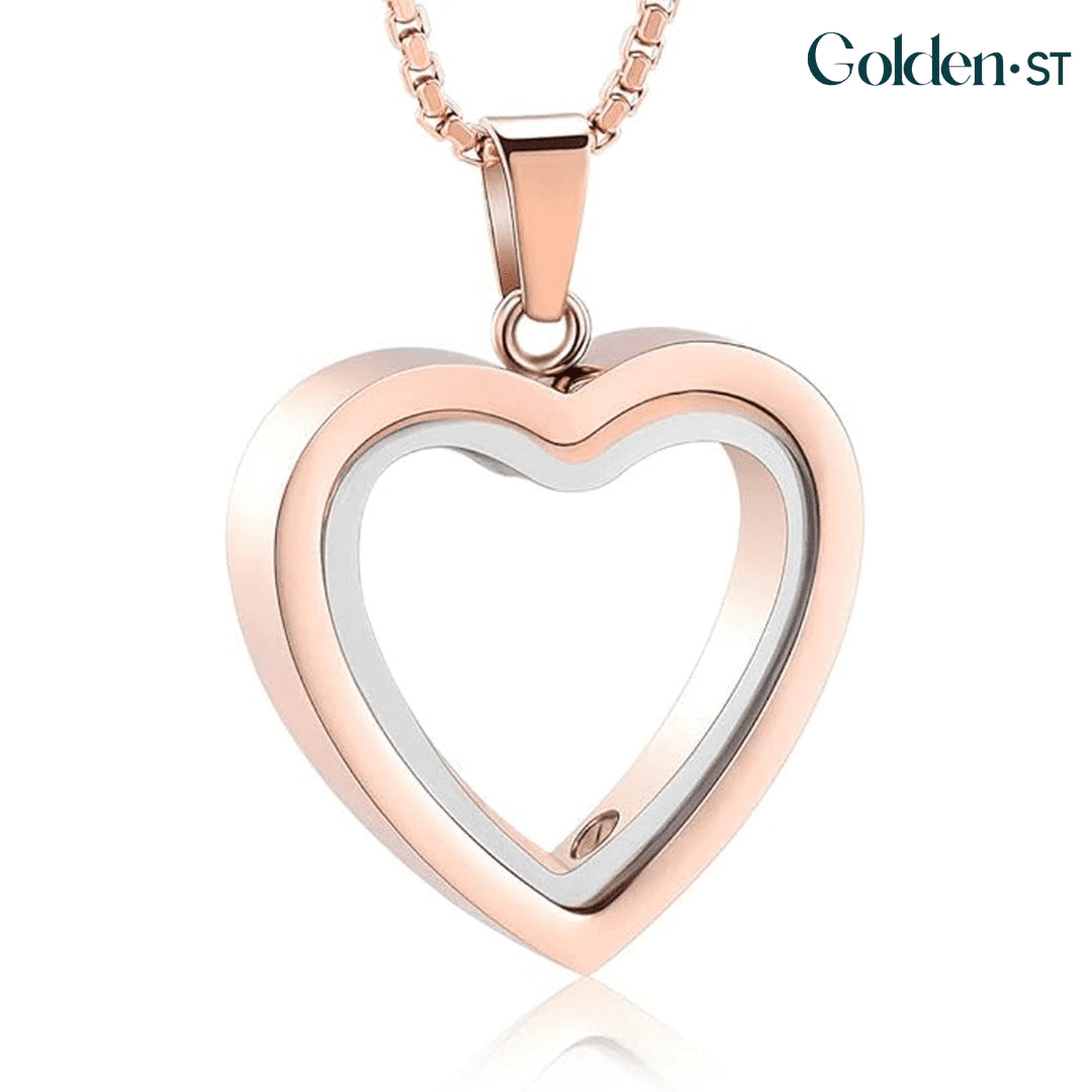 Heart Pendant Memorial Necklace