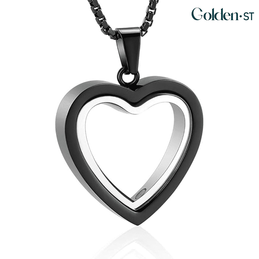 Heart Pendant Memorial Necklace