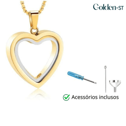 Heart Pendant Memorial Necklace