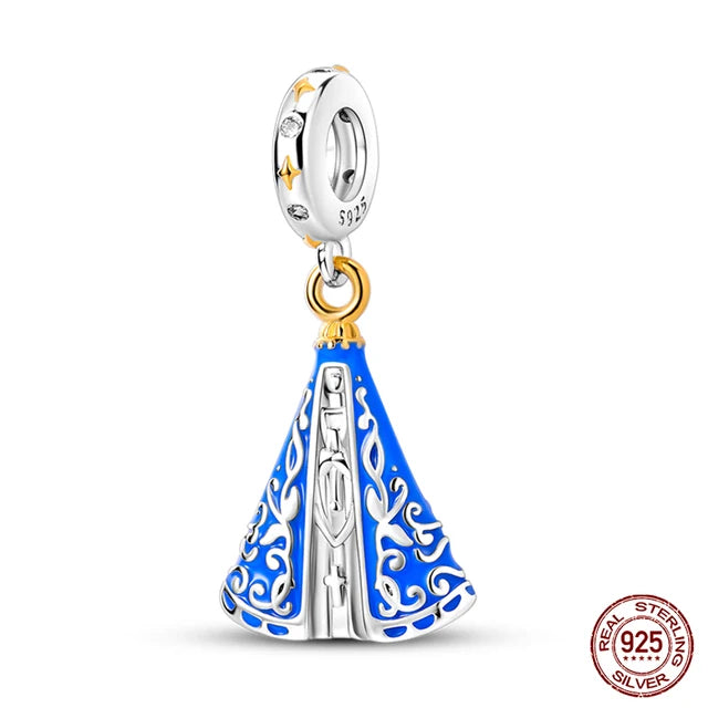 Our Lady of Aparecida Charm - Gold-Plated