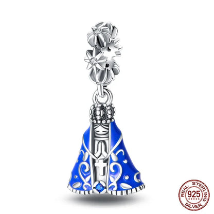 Our Lady of Aparecida Charm - Gold-Plated