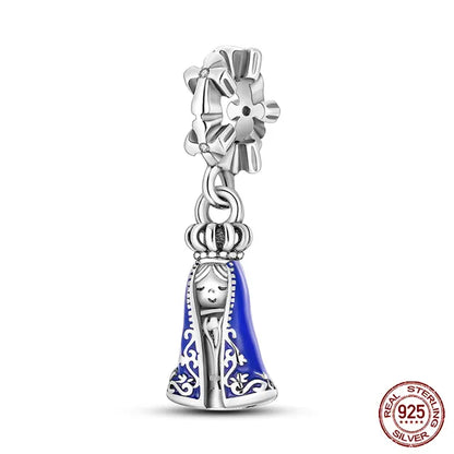 Our Lady of Aparecida Charm - Gold-Plated