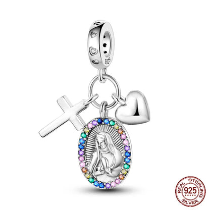 Our Lady of Aparecida Charm - Gold-Plated