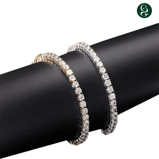 Premium Zirconia Bracelet - Golden 2024 Launch