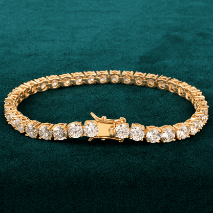 Premium Zirconia Bracelet - Golden 2024 Launch
