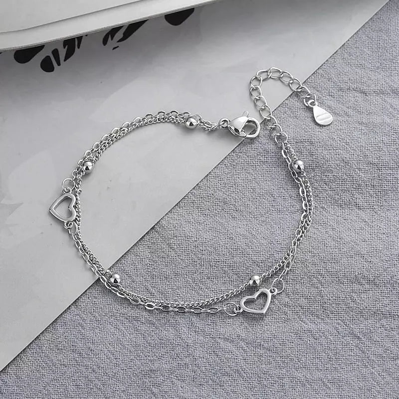 Double Heart of Love Bracelet - LAST UNITS