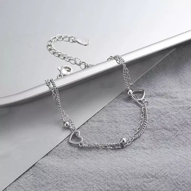Double Heart of Love Bracelet - LAST UNITS