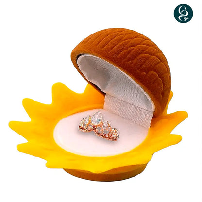 Adjustable Rapunzel Ring + Personalized Sunflower Box