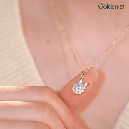 [EASTER OFFER] Rotating Bunny Necklace + Earrings Kit