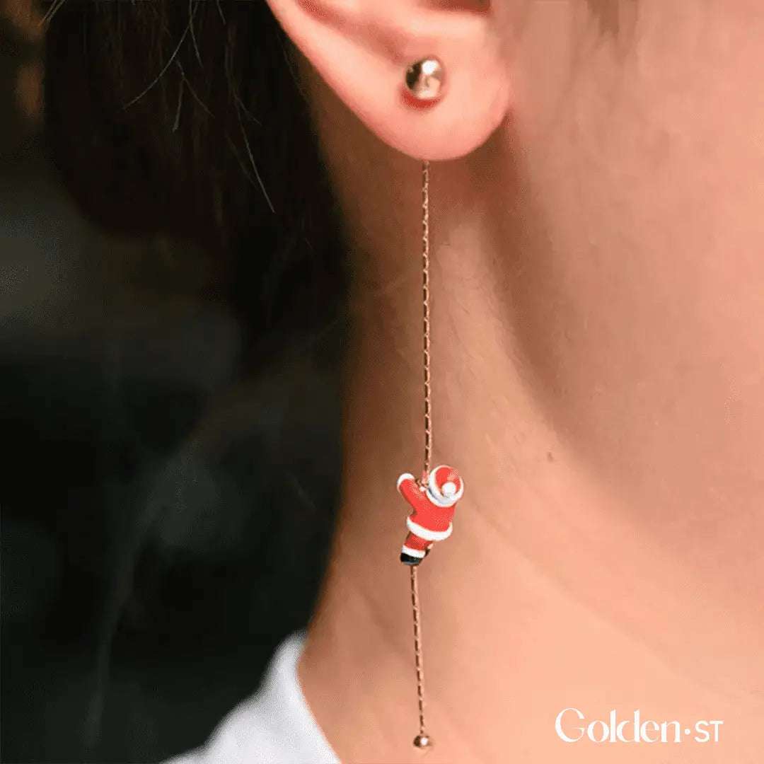 Aurora Christmas Earrings Gold-Plated | CHRISTMAS SALE