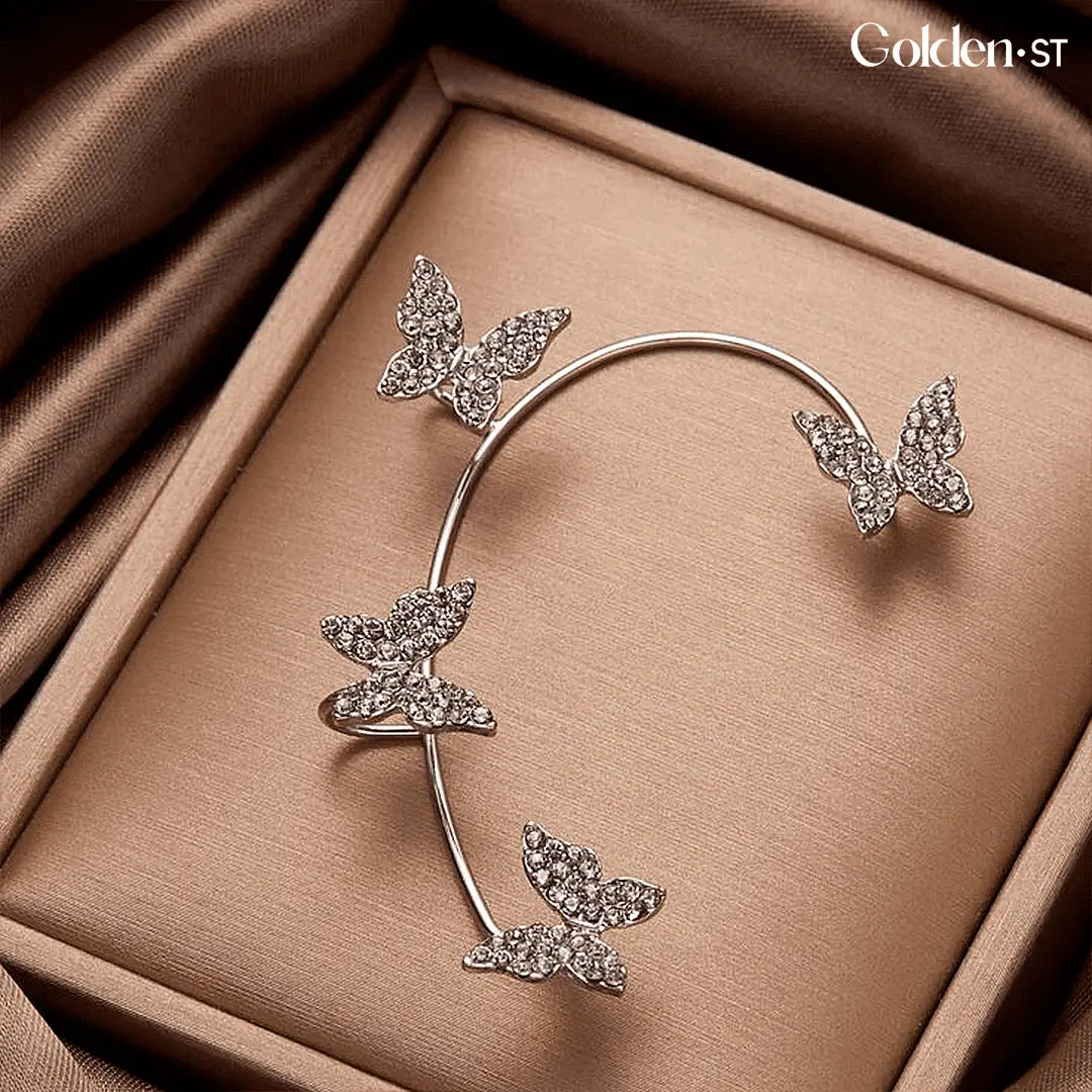 Studded 4 Butterflies Earrings - FREE SHIPPING + 50% OFF
