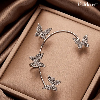 Studded 4 Butterflies Earrings - FREE SHIPPING + 50% OFF