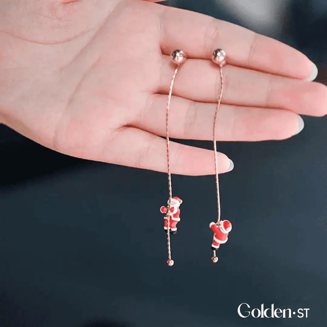Aurora Christmas Earrings Gold-Plated | CHRISTMAS SALE