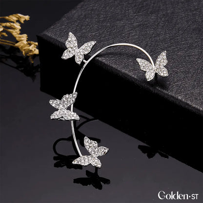 Studded 4 Butterflies Earrings - FREE SHIPPING + 50% OFF