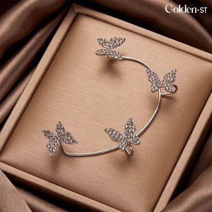 Studded 4 Butterflies Earrings - FREE SHIPPING + 50% OFF