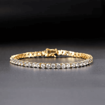 Premium Zirconia Bracelet - Golden 2024 Launch