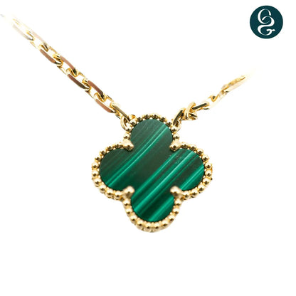 Golden Alhambra Clover Necklace - 18K Gold-Plated