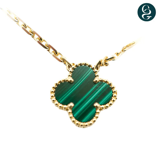 Golden Alhambra Clover Necklace - 18K Gold-Plated