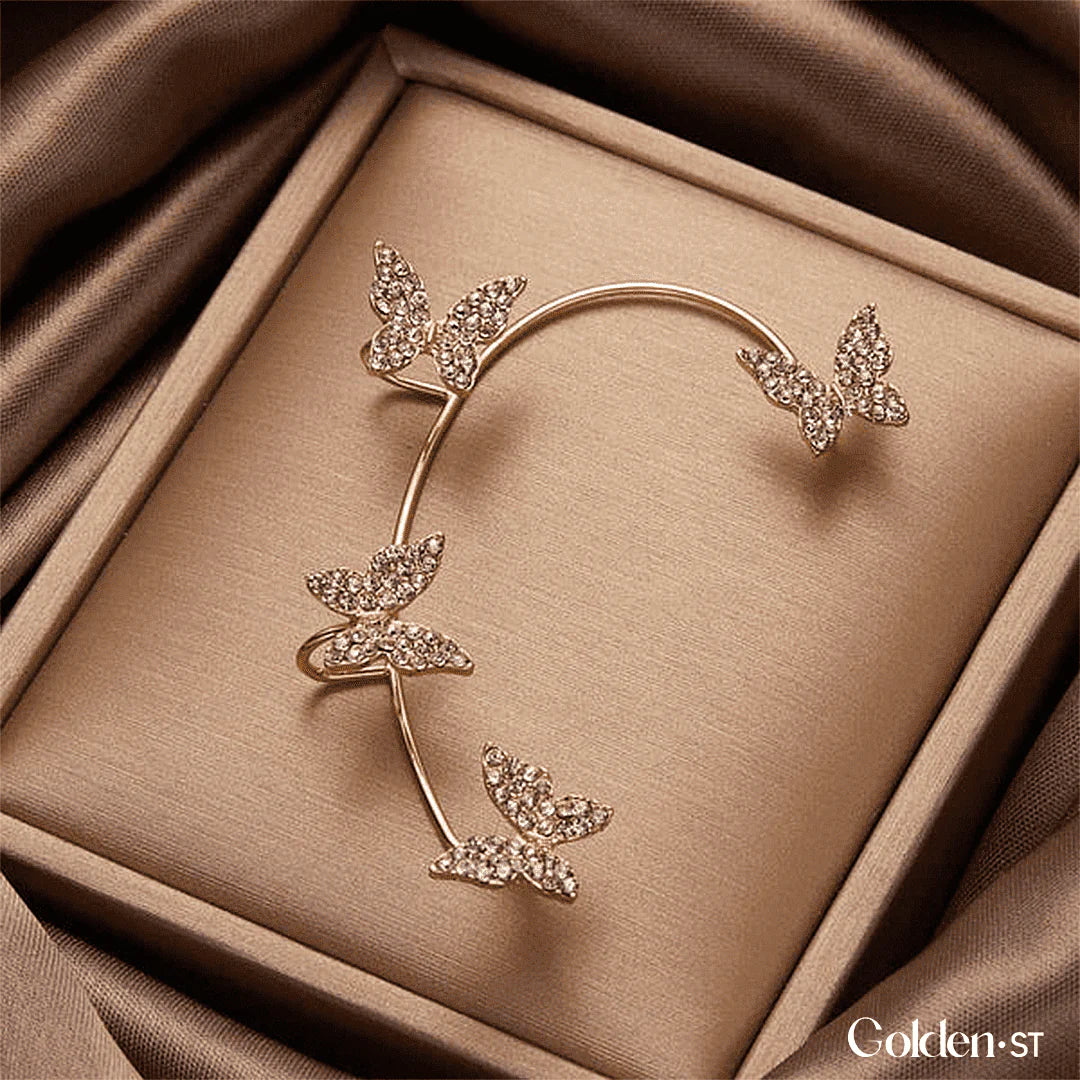 Studded 4 Butterflies Earrings - FREE SHIPPING + 50% OFF
